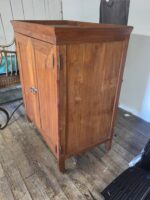 One of a Kind Vintage Handcrafted Reclaimed Teak Cabinet – Java, Indonesia (1960s - Image 2