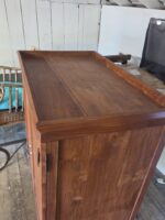 One of a Kind Vintage Handcrafted Reclaimed Teak Cabinet – Java, Indonesia (1960s - Image 3