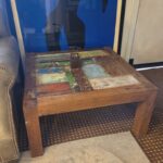 Vintage Reclaimed Teak Coffee Table 31x31x16