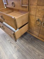 Vintage Tomlinson Burlwood & Walnut Triple Dresser / MCM Credenza - Image 8