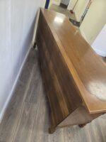 Vintage Tomlinson Burlwood & Walnut Triple Dresser / MCM Credenza - Image 9
