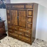 Henredon Circa East Burl Wood Armoire & Media Cabinet Tons Drawers - Delivery!