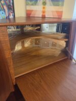 A Mid-Century Danish Teak Corner Bar Cabinet by Gunni Omann for Omann Jun ​ - Image 3