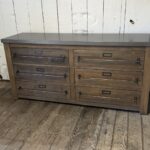 Restoration Hardware Early 20th C. Mercantile 6-Drawer Dresser