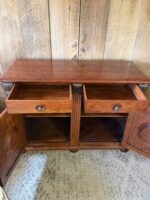 Solid Wood Indian Colonial Sideboard Buffet 52.5” – Delivery Available - Image 6