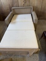 Crate & Barrel American Leather Twin Sleeper Chair 52” Wide - Image 7