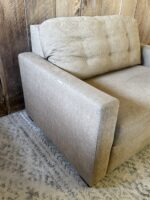 Crate & Barrel American Leather Twin Sleeper Chair 52” Wide - Image 4