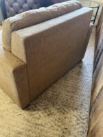 Crate & Barrel American Leather Twin Sleeper Chair 52” Wide - Image 5