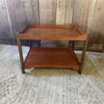 Vintage Teak Two Tier Table, Coffee Table or Serving Table