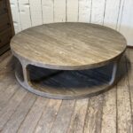 Restoration Hardware French Contemporary 55” Round Coffee Table - Delivery Available