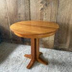 Solid Teak Round Dining Table | 31” | Space Saving