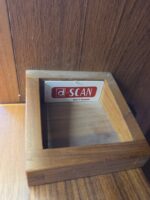 1960s Vintage D Scan Captain Line Teak Convertible Bar Cabinet on Casters - Image 5