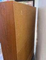 Domino Mobler Vintage Teak Wall Cabinet Storage Display Shelving - Image 5