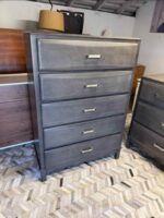 Gray 3 Piece Bedroom Set | Dresser, Chest, Nightstand - Image 2