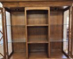 Pottery Barn Large Wood China Cabinet and Display Hutch with Glass Doors 50W 18D 78H - Image 6